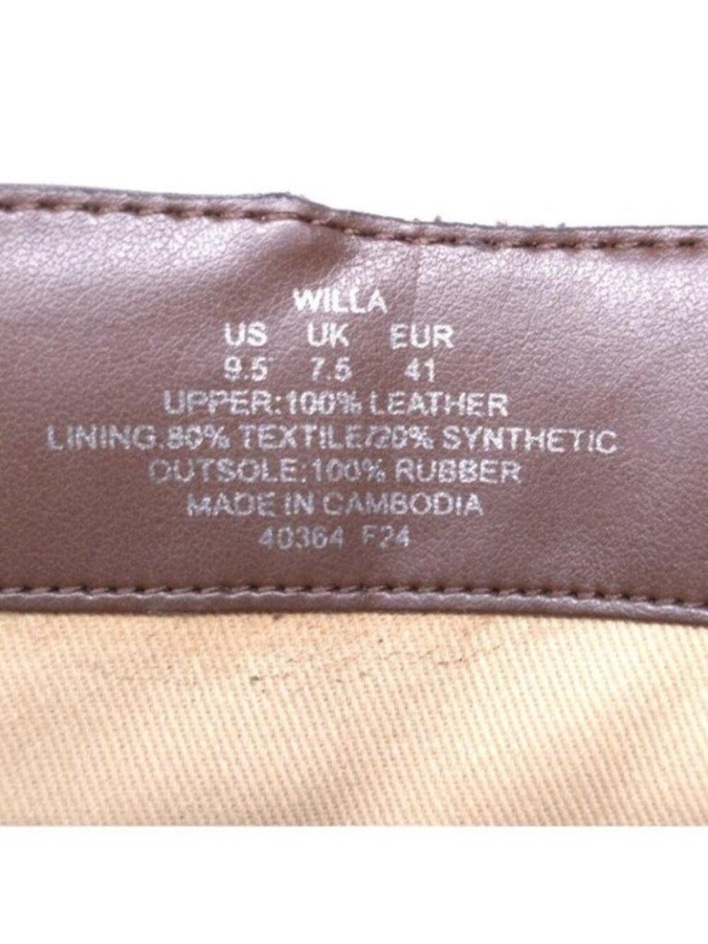 New LAUREN Ralph Lauren Women's Willa Dark Mahogany 9.5 Medium - Picture 9 of 10